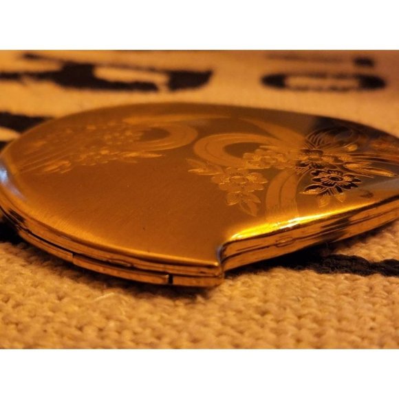 MCM Elgin America Compact Mirror*Compact Mirror*Vintage Compact Mirror*1940s com - Picture 9 of 9